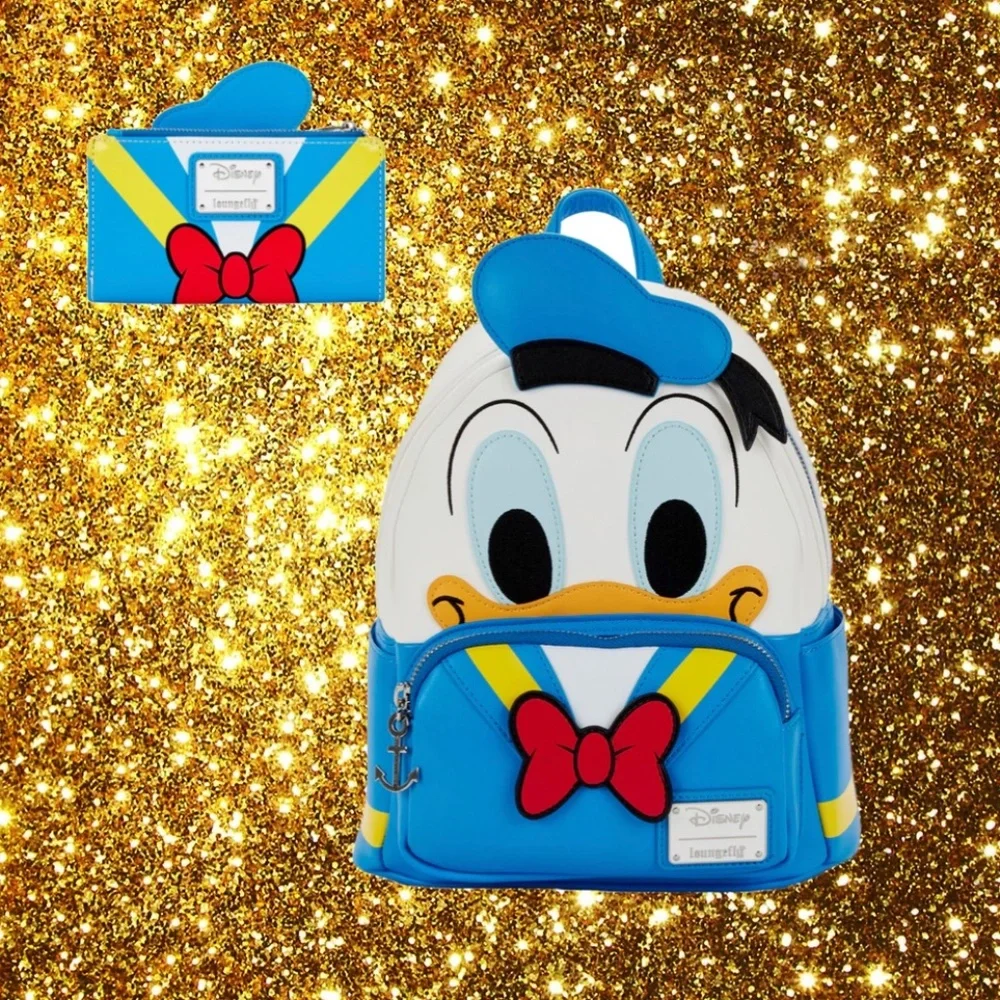 Loungefly Donald Duck Cosplay Mini Backpack and Wallet